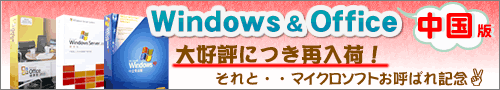 中国語版Winodws・Office大集合!